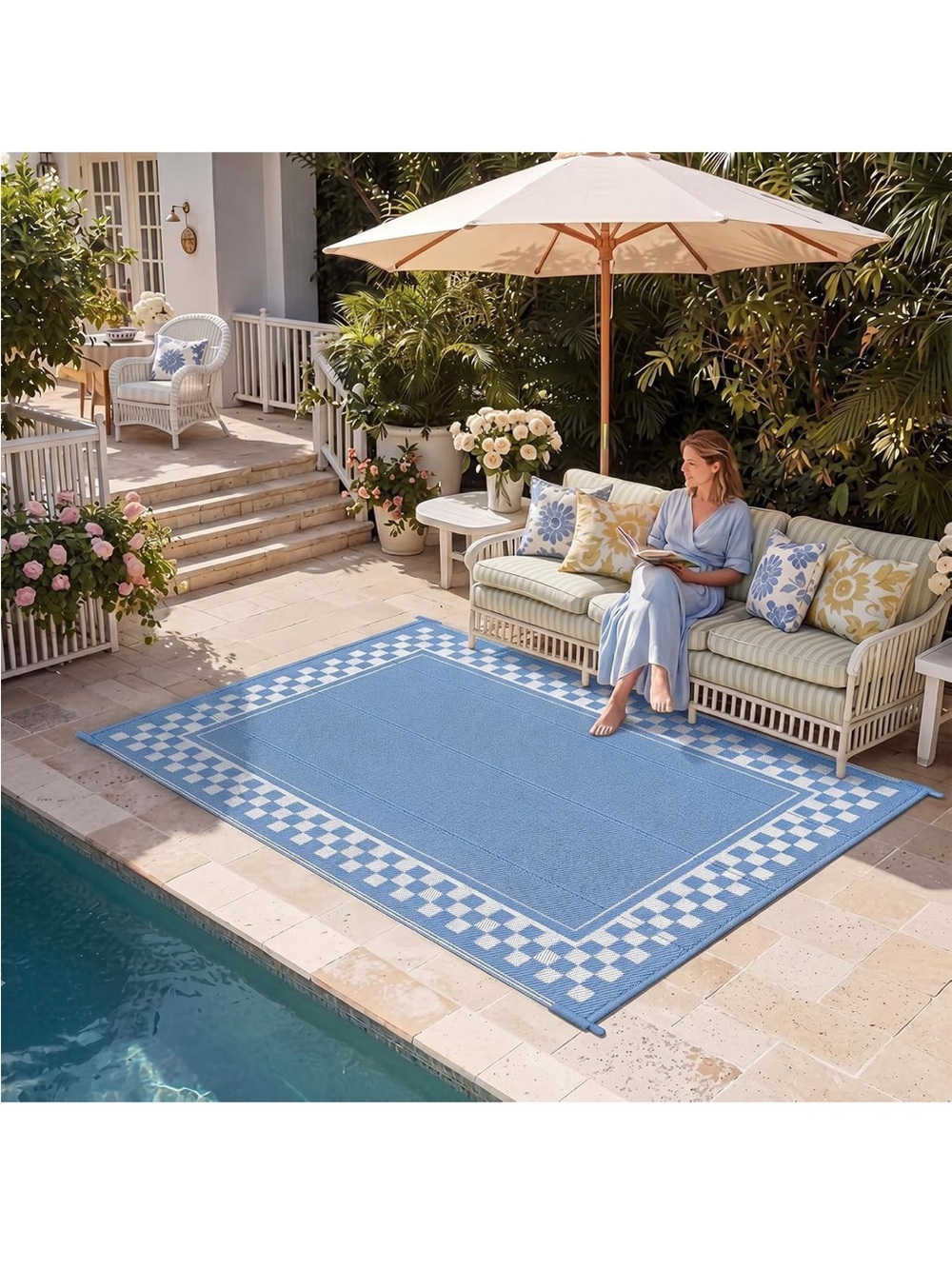 Outside Patio Rug - Picture 5 of 8